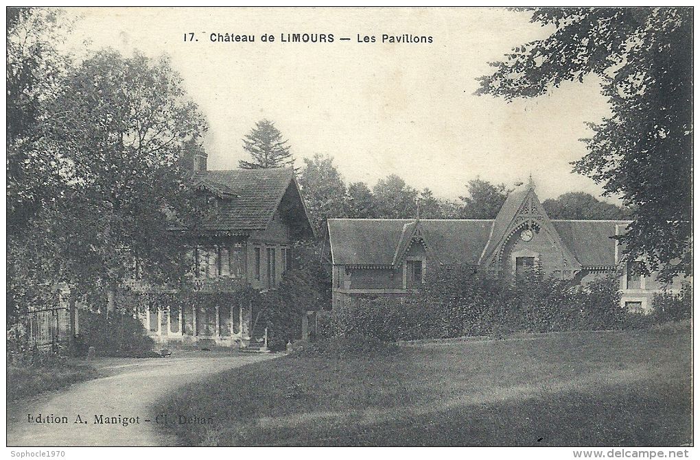 ILE - DE FRANCE - 91 - ESSONNE - LIMOURS - Château - Les Pavillons - Limours