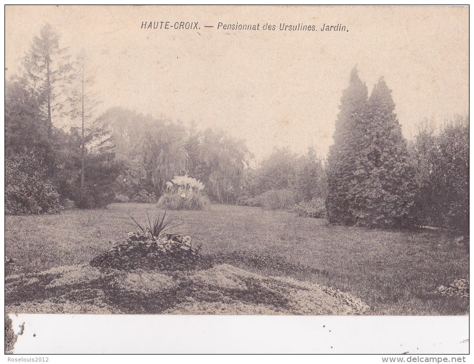 HAUTE-CROIX : Pensionnat Des Ursulines - Jardin - Pepingen