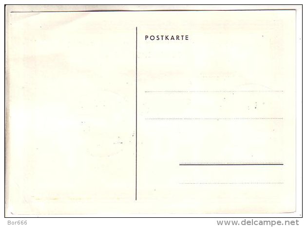 GERMANY Sonderpostkarte 1962 - Grimm ; Europa - Postkarten - Gebraucht