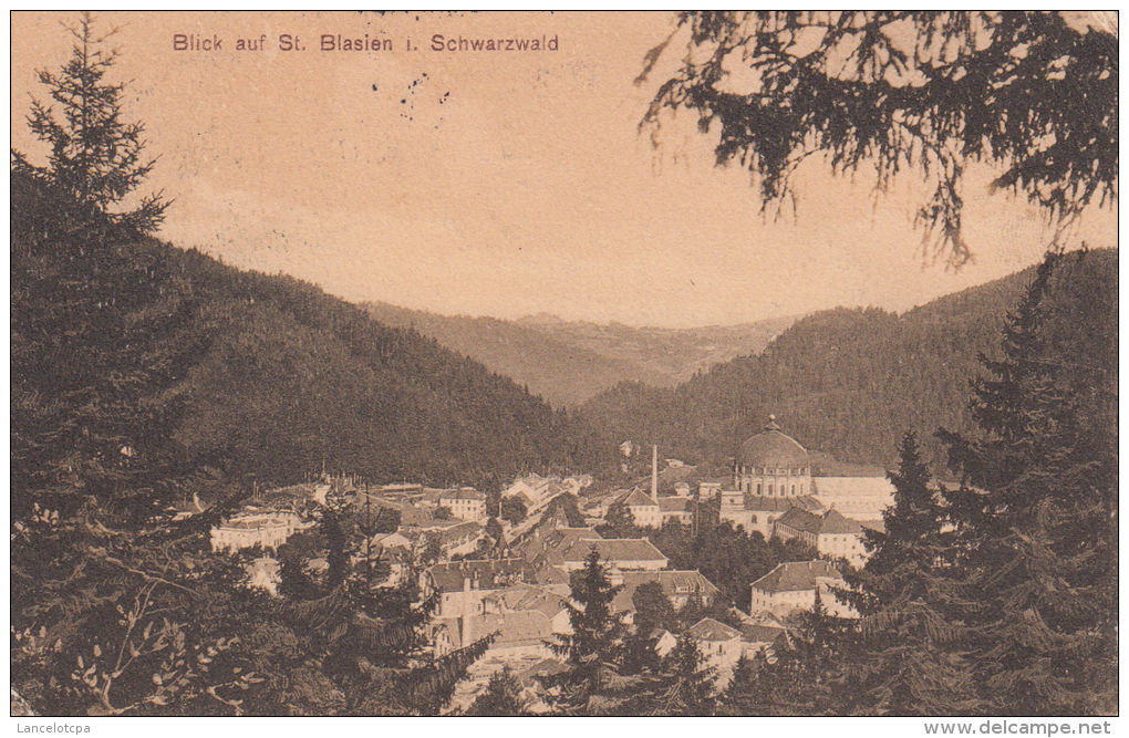 BLICK AUF ST. BLASIEN I. SCHWARZWALD - St. Blasien