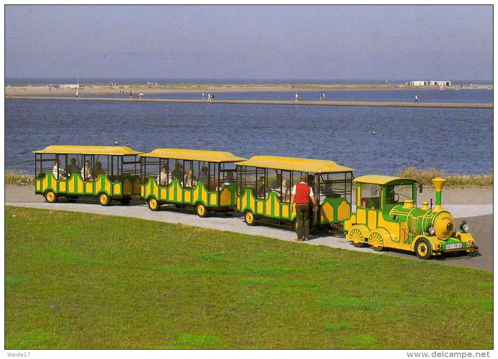 03076 - BÜSUM - "Krabben-Express" Vor Der Perlebucht - Büsum