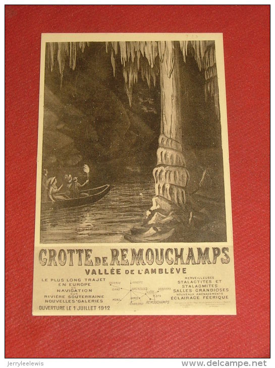 REMOUCHAMPS  -  Grotte - Flémalle