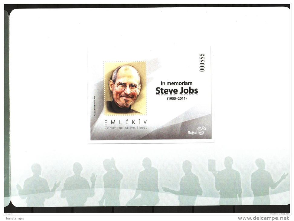 Hungary 2012. In Memoriam Steve Jobs Special Limited Sheet (finished 2 Pieces ...) MNH (**) - Unused Stamps