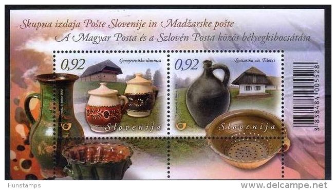 Slovenia 2012. Arts Slovenia - Hungary Joint Issue Sheet MNH (**) - Unused Stamps