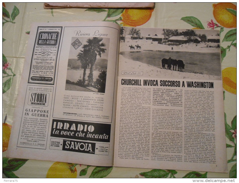 WW2 CRONACHE DI GUERRA N.1 1942 VITTORIE IN LEVANTE - Altri & Non Classificati