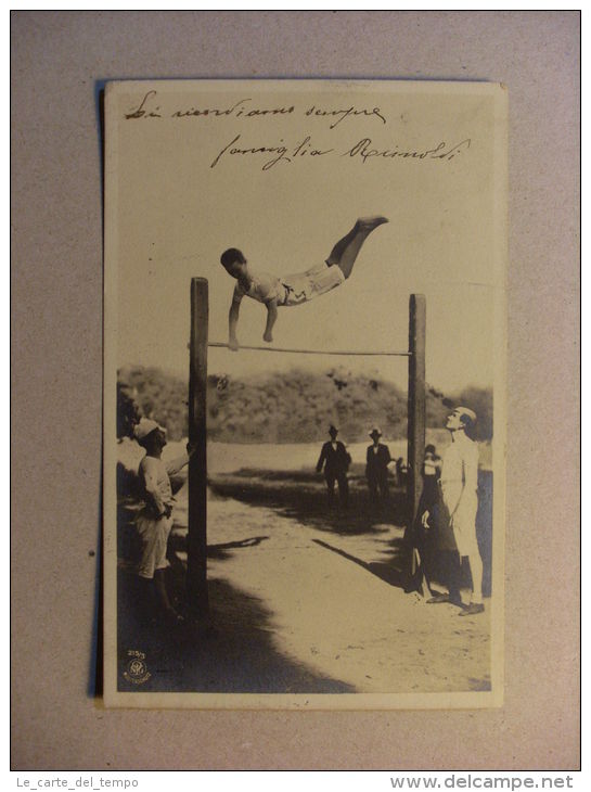 Cartolina Sport Ginnastica Artistica Agonistica Alla Sbarra. 1903 - Gymnastik