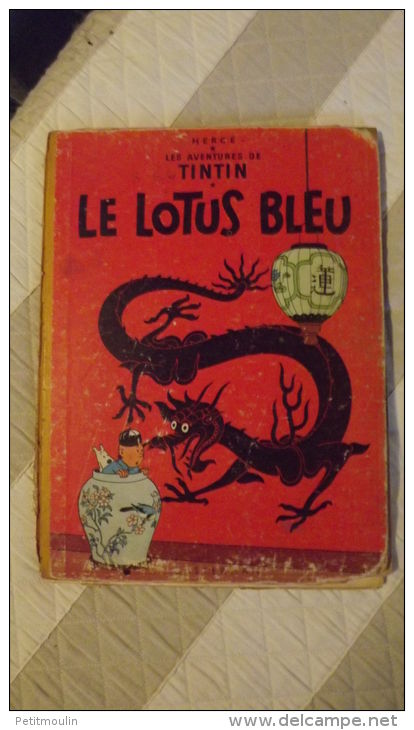 EO. Tintin. Le Lotus Bleu. - Tintin