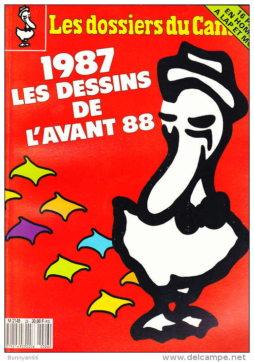 CANARD ENCHAINE DOSSIERS N°26 1987 LES DESSINS DE L'AVANT 88 - Humour