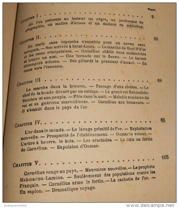 Aventures D´un Colon Français Au Sénégal. Par E. Caroulle. Début XXe. - 1901-1940