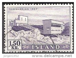 ICELAND #STAMPS FROM YEAR 1956 - Oblitérés