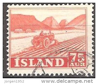 ICELAND #STAMPS FROM YEAR 1952 - Used Stamps