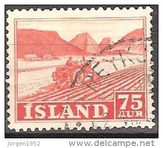 ICELAND #STAMPS FROM YEAR 1952 - Gebruikt