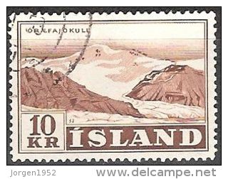 ICELAND #STAMPS FROM YEAR 1957 - Oblitérés