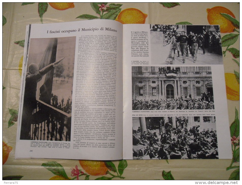 WW2 STORIA DEL FASCISMO ENZO BIAGI N.7 1964  I FASCISTI SI PREPARANO A MARCIARE SU ROMA