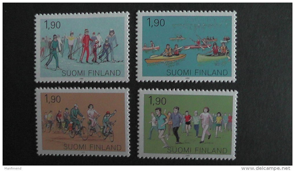 Finland - Mi.Nr. 1074-7**MNH - 1989 - Look Scan - Unused Stamps