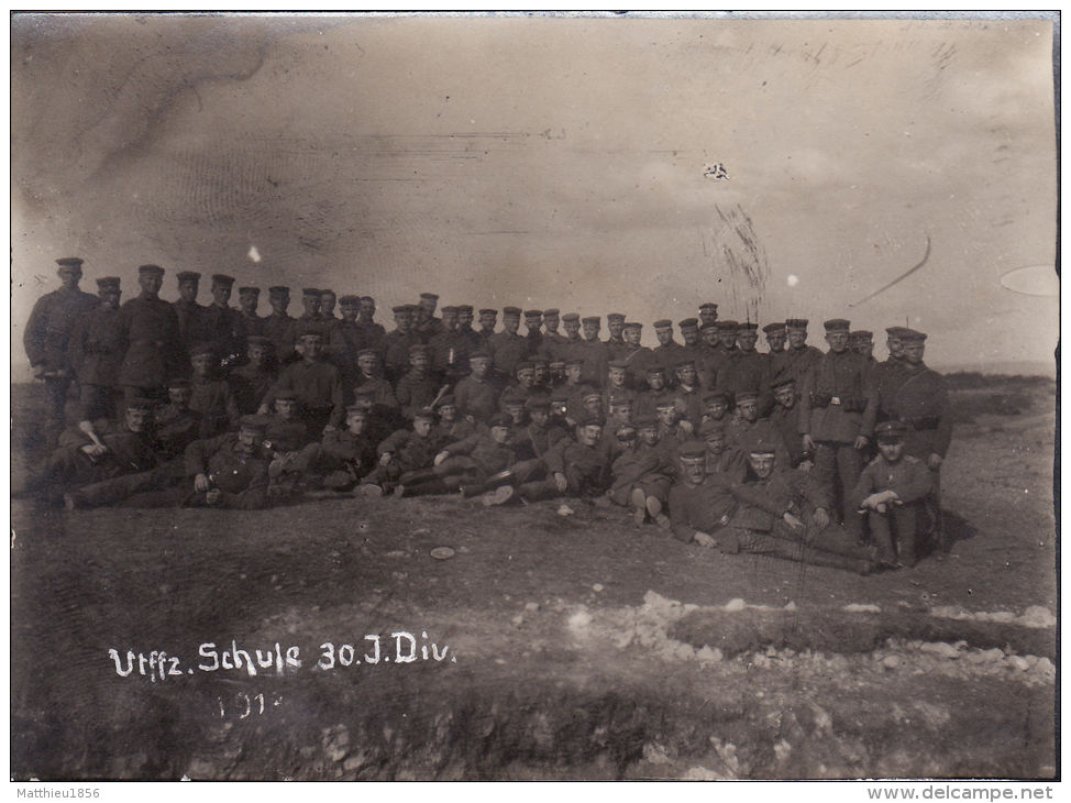 Photo Originale Octobre 1917 WELLIN - Officiers Allemand (A44, Ww1, Wk1) - Wellin