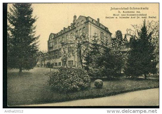 Litho Johannisbad - Schmeckwitz Bei Kamenz Arzt Dr. Med. Rachel Sw Um 1910 - Schmeckwitz (Oberlausitz)