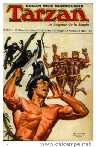TARZAN - Bimensuel N° 17 - Sagédition - 1/9/1973 - Tarzan