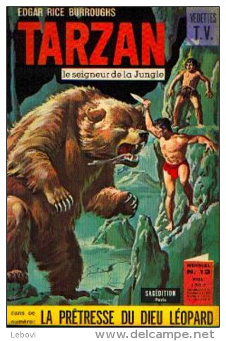TARZAN - Mensuel N° 13 - Sagédition - 1/4/1969 - Tarzan