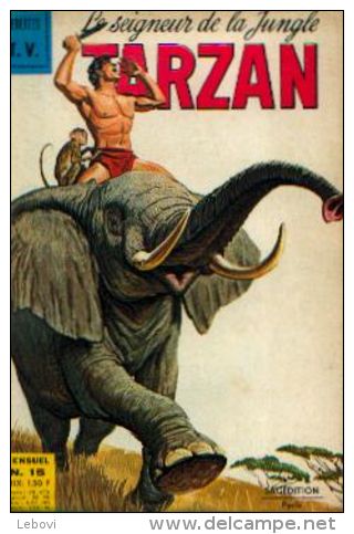 TARZAN - Mensuel N° 15 - Sagédition - 1/6/1969 - Tarzan