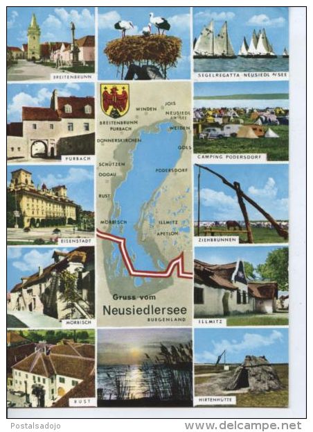 (OS668) GRUSS VOM NEUSIEDLERSEE . - Neusiedlerseeorte