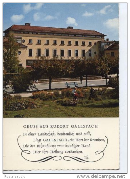 (OS653) GALLSPACH. INSTITUT ZEILEIS MIT KURPARK - Gallspach