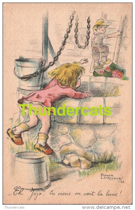 CPA ILLUSTRATEUR ENFANT ** ROGER LEVASSEUR ** ARTIST SIGNED CHILDREN CARD - Levasseur, Roger