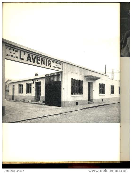 LYON 1959 40 Ans Construction Coopérative L'AVENIR Immeubles Hlm Usines Berliet Calor Ponts 104 Pages Photos TOP - Rhône-Alpes