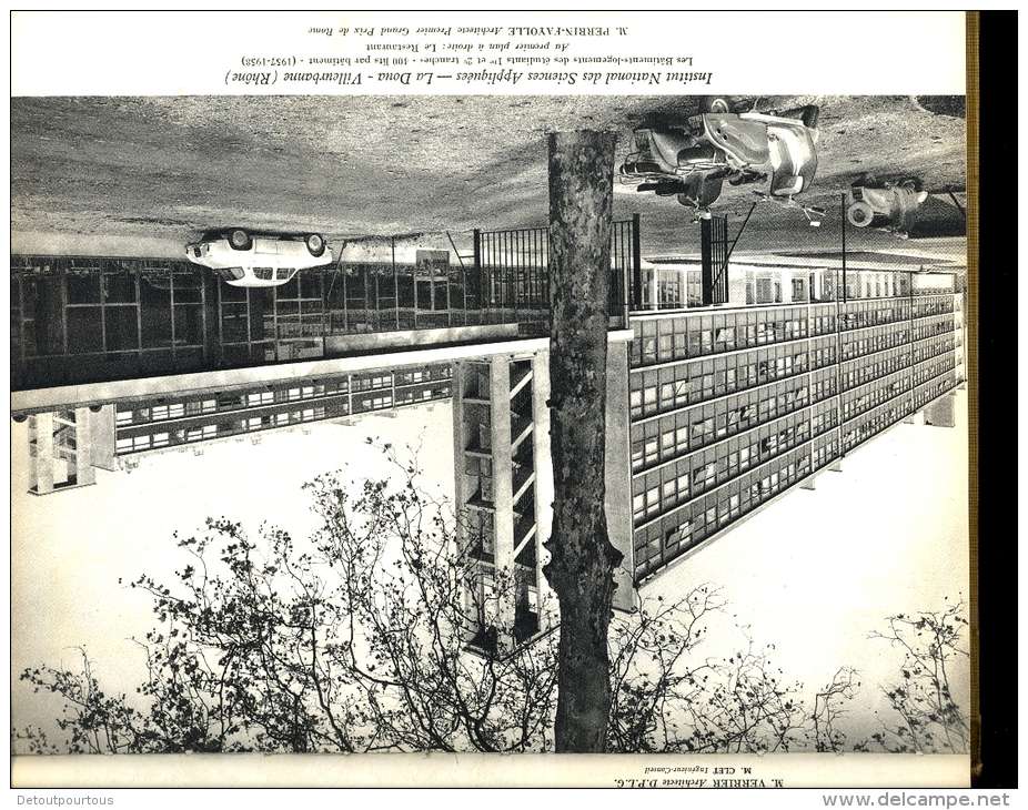 LYON 1959 40 ans construction coopérative L'AVENIR immeubles hlm usines Berliet Calor ponts 104 pages photos TOP