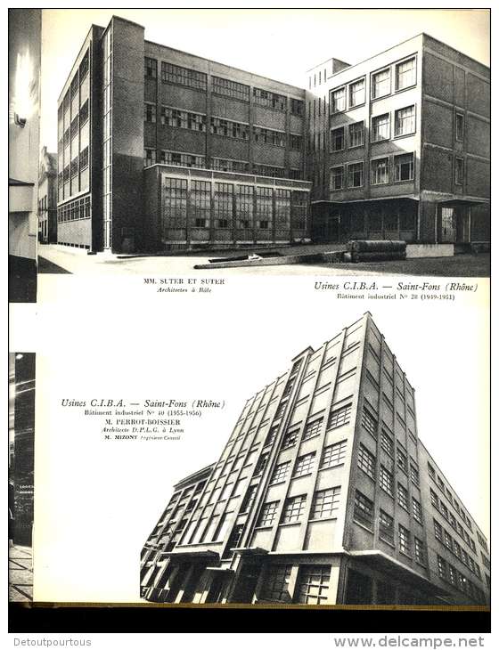 LYON 1959 40 ans construction coopérative L'AVENIR immeubles hlm usines Berliet Calor ponts 104 pages photos TOP