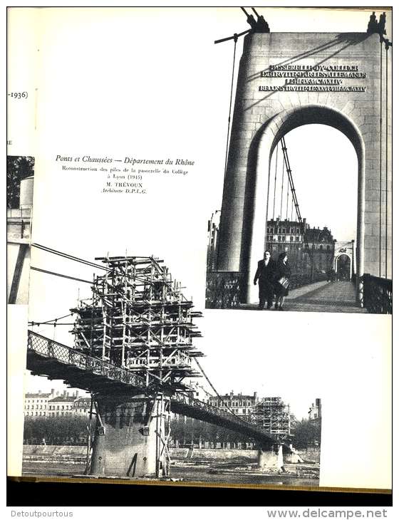 LYON 1959 40 ans construction coopérative L'AVENIR immeubles hlm usines Berliet Calor ponts 104 pages photos TOP