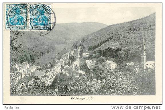 ALLEMAGNE.  SCHLANGENBAD. - Schlangenbad