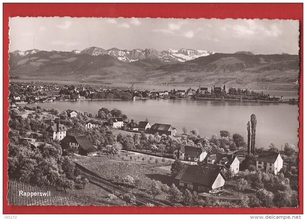 ADS-034 Rapperswil  Stempel Rapperswil 1939 Auf Eine Schw. Landesaustellung Briefmarke. - Rapperswil-Jona