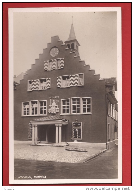 ADS-041  Rheineck Rathaus   Gelaufen In 1932 - Rheineck