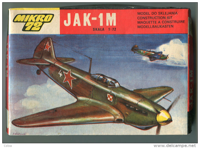 Maquette JAK 1-M 1/72 - Vliegtuigen