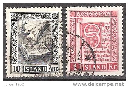 ICELAND #STAMPS FROM YEAR 1953 - Usati