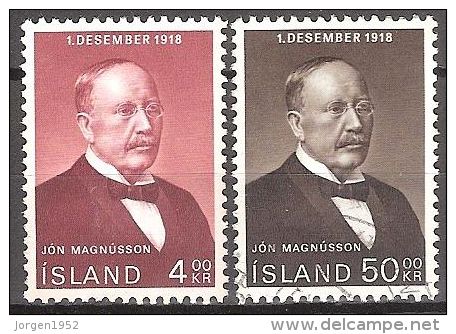 ICELAND #STAMPS FROM YEAR 1968 - Gebraucht