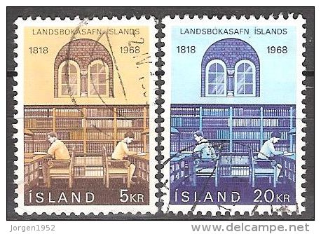 ICELAND #STAMPS FROM YEAR 1968 - Oblitérés