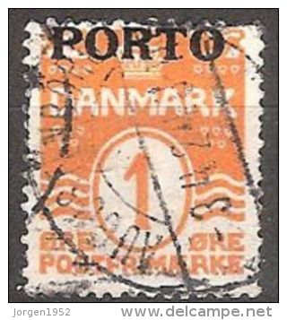 DENMARK #  PORTO  STAMPS FROM YEAR 1921 - Postage Due