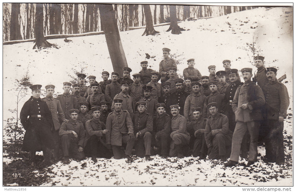 CP Photo 14-18 BUECKEBURG - Jager Batt 7 - Chasseur à Pied (A45, Ww1, Wk1) - Bueckeburg