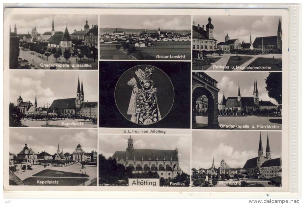 ALTÖTTING  - Mehrbildkarte   1953 - Altoetting