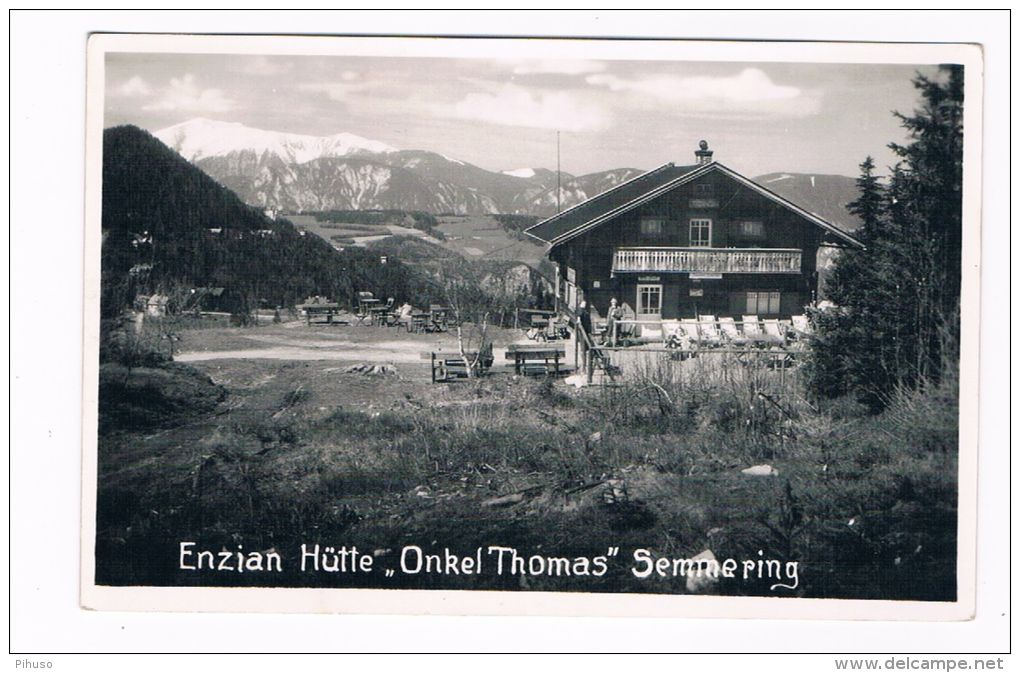 Ö-1720   SEMMERING : Enzian Hütte Onkel Thomas - Semmering