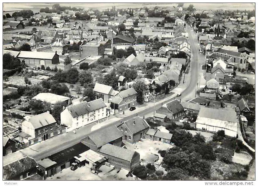 Nord  -gd Format -ref L765- Vue Aerienne - Gouzeaucourt  - Carte Bon Etat - - Autres & Non Classés