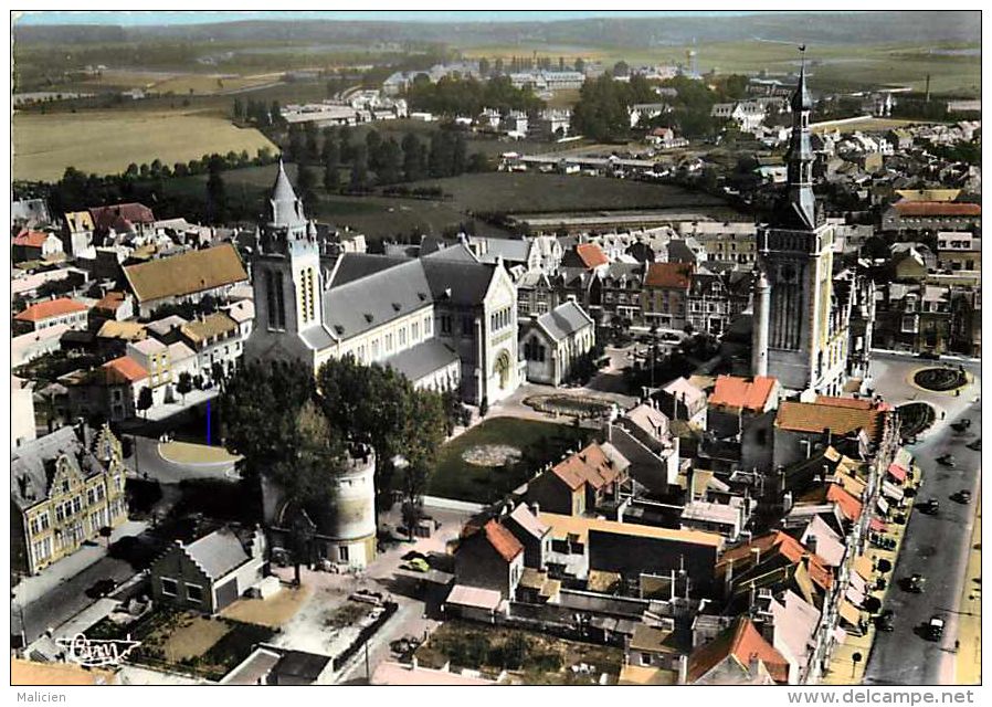 Nord  -gd Format -ref L753- Vue Aerienne - Bailleul  - Carte Bon Etat  - - Autres & Non Classés