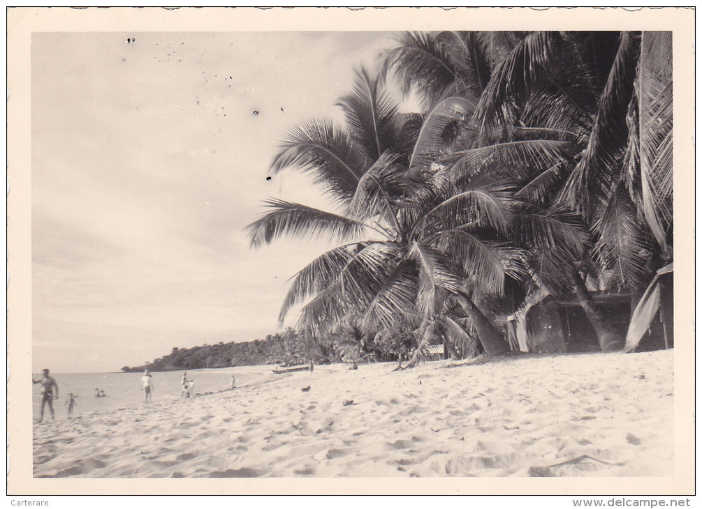 COLONIE FRANCAISE,MADAGASCAR,MADA GASIKARA,MALGACHE,HELL-VI LLE EN 1964,ile De NOSY BE,PLAGE,CAMP DE REPOS,BAIE AMPHORA - Places