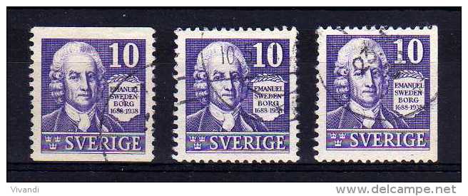 Sweden - 1938 - 10 Ore 250th Birth Anniversary Of Swedenborg - Used - Gebruikt