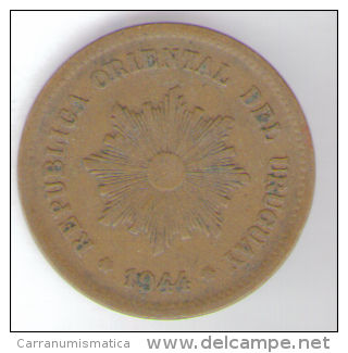 URUGUAY 5 CENTESIMOS 1944 - Uruguay