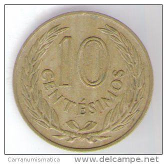 URUGUAY 10 CENTESIMOS 1960 - Uruguay