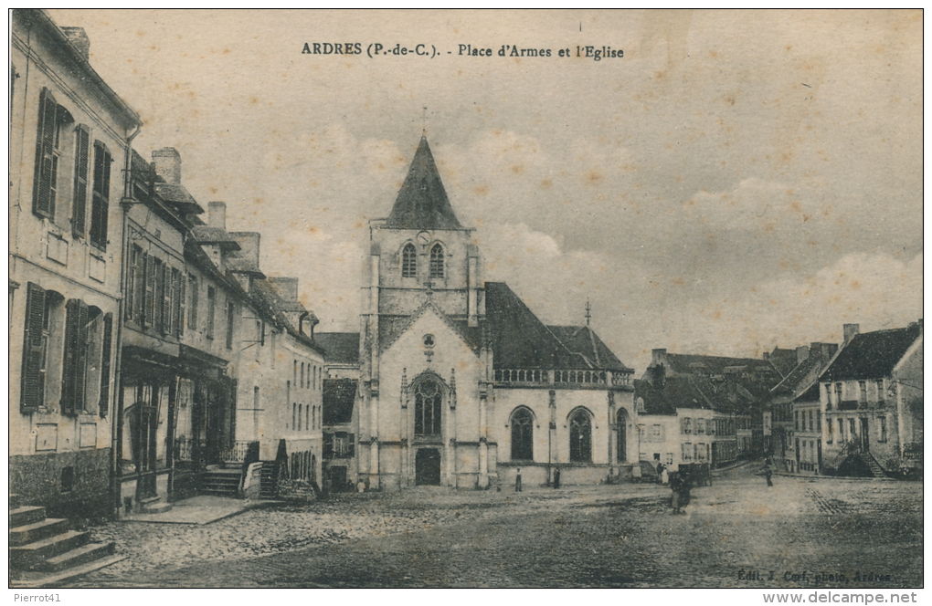 ARDRES - Place D'Armes Et L'Église - Ardres