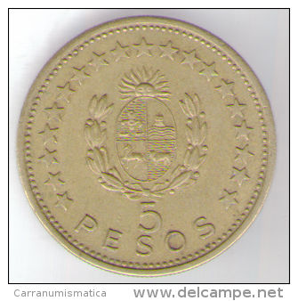 URUGUAY 5 PESOS 1965 - Uruguay